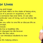 Lifes or Lives